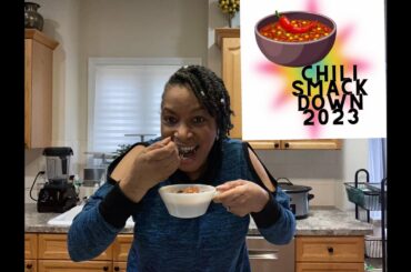 Crockpot Turkey Chili Recipe-  Cook Like a Pioneer Woman for the #chilismackdown2023