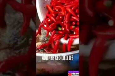 #short How To Make Your Own Homemade Chili-Garlic-Oil #negosyo #chiligarlicsauce #chiligarlicoil