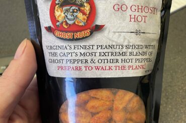 These nuts are seriously nuts. Instant burning and some stomach pain from a small handful. First thing I’ve bought that might be too hot for me.