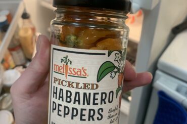 I’m obsessed with these! They’re way hotter than regular habs somehow, I can’t even eat a whole one when I can put fresh habs on anything. Highly recommend.