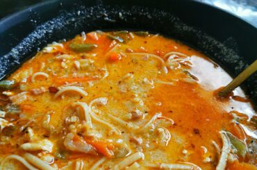 Sweater weather and spicy noods