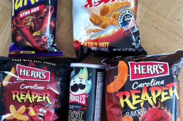 Today ist a good Day. It is so hard to get real spicy Snacks in Germany. But today i found a new import shelf at my local Store