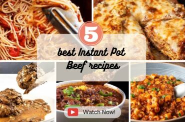 Best Instant Pot Beef recipes