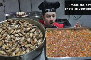 Chicken Wings Recipe on Vegetable Bed How to make the Best Cooked Wings Fried Without Burning