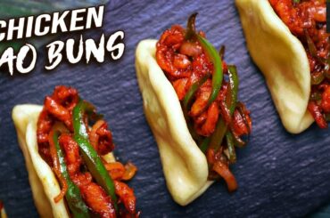 Chilli Chicken Bao Buns | How to make Bao Buns | Chef Varun Inamdar | Get Curried