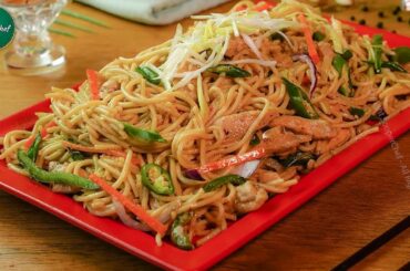 Chicken Chili Chow Mein Recipe | Chicken Chowmein | How to make Chowmein