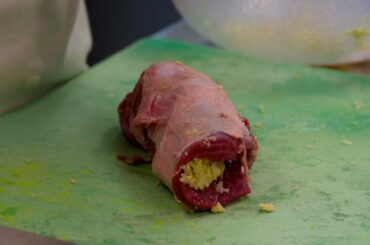 Resident Recipes - Roasted and stuffed lamb