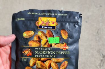 I love pistachios. So I had to get these. Pretty good.