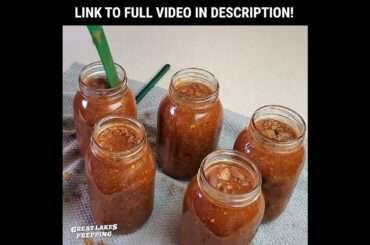 Canning My Homemade Chili Recipe