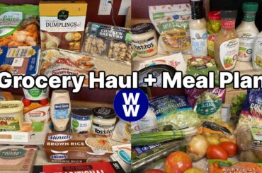 NEW COSTCO FINDS! | Weekly Grocery Haul + Meal Plan | WW Journey to Healthy