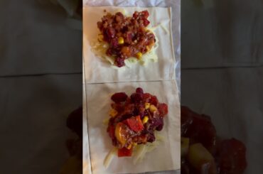Chili von carne Puff Pastry bags #chiliconcarne #puffpastry #food #foodtrend #foodie #streetfood