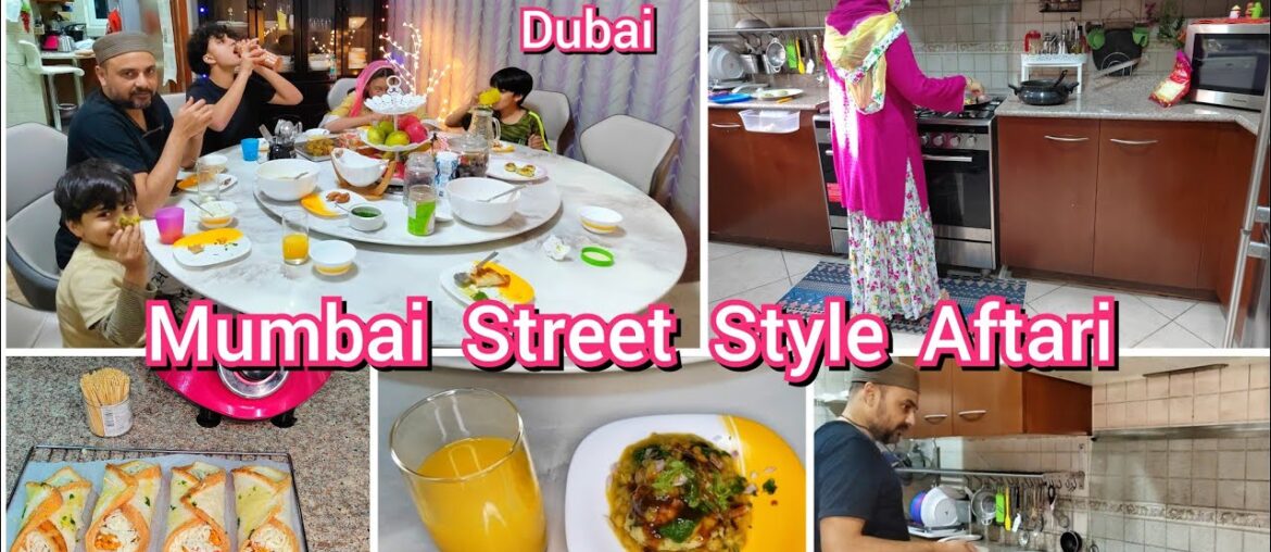 Mumbai Street Style Iftar recipe /Ramadan Morning To Evening Routine With 4 Kids. New Iftar recipes