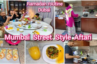 Mumbai Street Style Iftar recipe /Ramadan Morning To Evening Routine With 4 Kids. New Iftar recipes