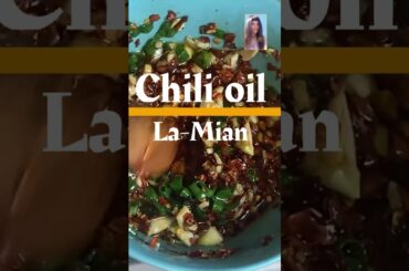 Delicious Chili oil Noodles #Shorts #ChelseaXIE