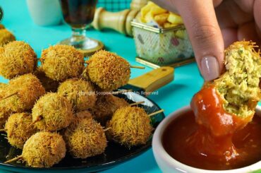 Crispy on the Outside, Juicy on the Inside: Chicken Ball Skewers (Iftar Special Recipe)