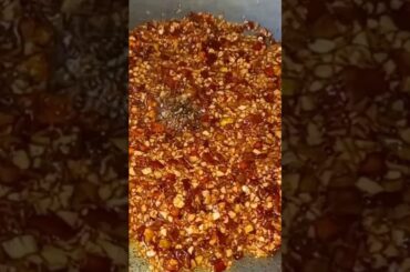 Crispy chili garlic #shorts #chiligarlic
