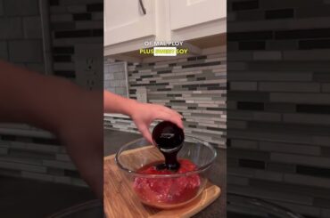 Sweet Thai Chili - Jerky Recipe #shorts