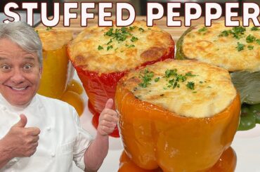 How To Make Easy Stuffed Bell Peppers | Chef Jean-Pierre