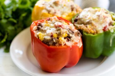 How to Make Easy Stuffed Bell Peppers | The Stay At Home Chef