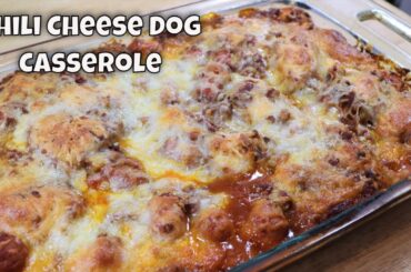Chili Cheese Dog Casserole | Easy Casserole Recipe | MOLCS Easy Recipes