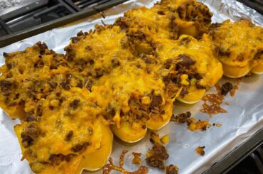 Santa Fe Stuffed Bell Peppers Recipe #shorts