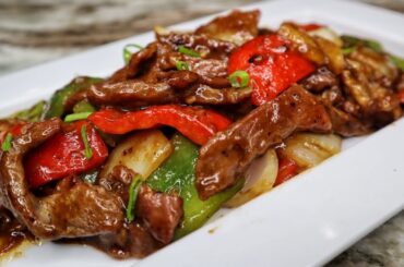 Super Easy PEPPER STEAK Recipe| Better Than Take Out