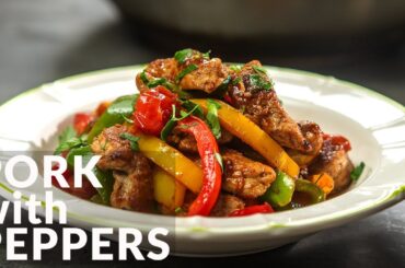Stir Fry Pork Tenderloin with Bell Peppers | Food Channel L Recipes