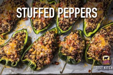 Stuffed Peppers Recipe: Beef Stuffed Poblano Bake