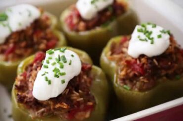 How to Make Baked Stuffed Peppers | Pepper recipes | Allrecipes.com