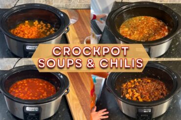 Crockpot Comforts: Easy Slow Cooker Soup & Chili Recipes