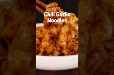 Chili Garlic Noodles in 15 Minutes!
