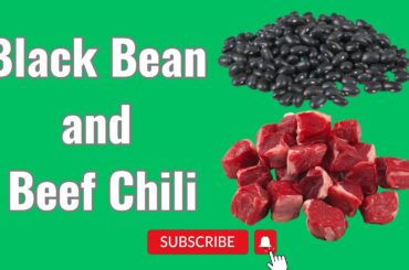 Black Bean and Beef Chili | Unique Recipe