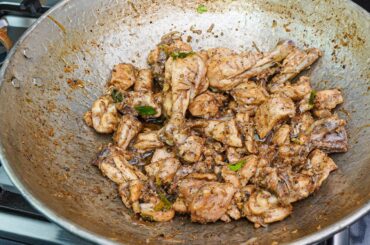 Black Pepper Dry Chicken | Restaurant Style Recipe