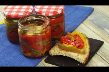 Pickled bell peppers recipe: how to make them at home!