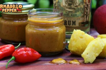 Pineapple and Mango Rum Ghost Pepper Hot Sauce Recipe (How to Make)