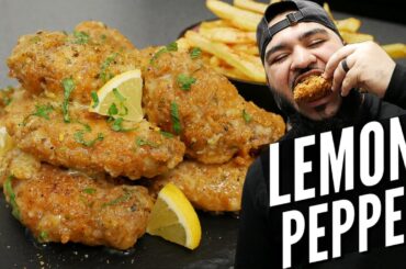 The Best Lemon Pepper Wings Recipe | Wingstop Lemon Pepper Wings