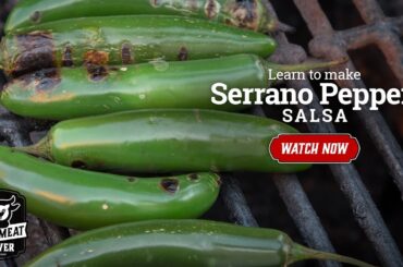 Spicy Salsa Recipe - EASY Serrano Pepper Salsa - HOT!!
