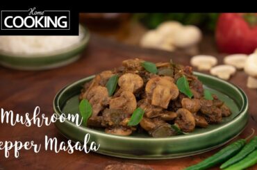Mushroom Pepper Masala | Mushroom Recipes