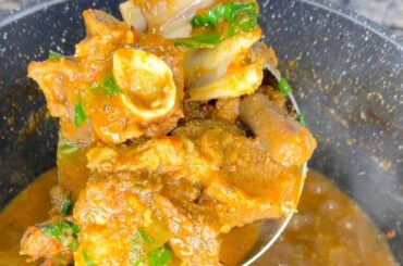 THE BEST GOAT MEAT PEPPER SOUP EVER| GOAT MEAT PEPPER RECIPE #africancuisine #fiffyscuisine