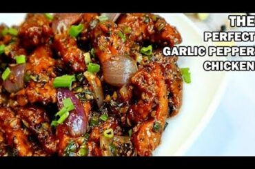 Garlic Black Pepper Chicken Recipe | Cooking With Benazir