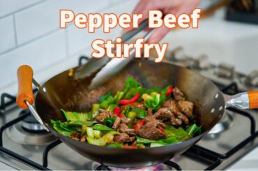 Quick & Easy Pepper Beef Stir Fry Recipe | Meal Prep Episode 18