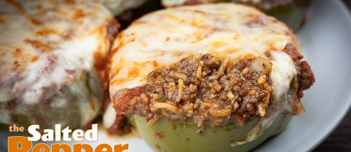 Ninja Foodi Stuffed Peppers ~ Quick & EASY recipe!