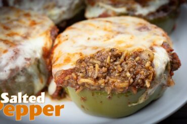 Ninja Foodi Stuffed Peppers ~ Quick & EASY recipe!