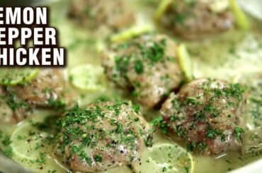 Easy Lemon Pepper Chicken Recipe | Chicken Recipe | Quick And Easy Chicken Starter | Varun Inamdar