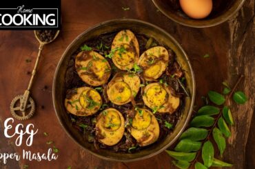 Egg Pepper Masala | Egg Recipes | Anda Recipes | Anda Kalimirch Masala | Spicy Egg Fry