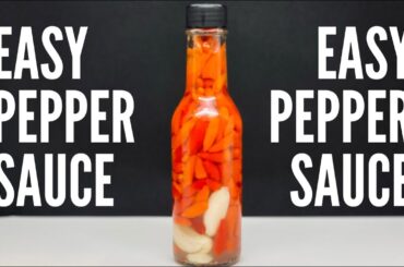 How to Make Southern Hot Pepper Sauce | Tabasco Pepper Sauce Recipe