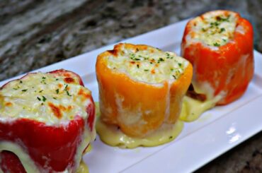 Philly Cheesesteak Stuffed Bell Pepper Recipe | How To Make Stuffed Bell Peppers