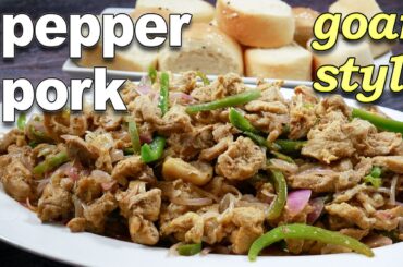 Pepper Pork Easy | Goan style Pepper Pork Recipe | Goan Recipes by Fatima