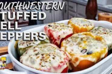 Southwestern Style Stuffed Bell Peppers