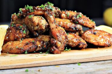 Honey garlic Lemon Pepper Wings Recipe